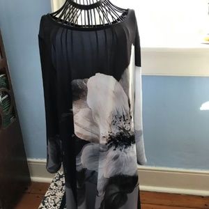 Chico's Long Angled Top